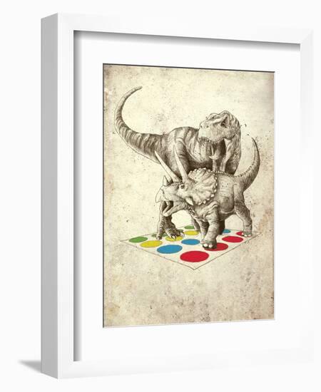 The Ultimate Battle-Michael Buxton-Framed Art Print