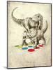 The Ultimate Battle-Michael Buxton-Mounted Art Print