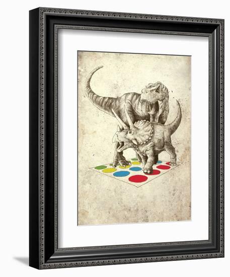 The Ultimate Battle-Michael Buxton-Framed Art Print