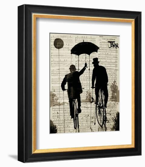 The Umbrella-Loui Jover-Framed Art Print