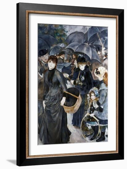 The Umbrellas, 1881-1886-Pierre-Auguste Renoir-Framed Giclee Print