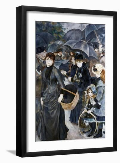 The Umbrellas, 1881-1886-Pierre-Auguste Renoir-Framed Giclee Print