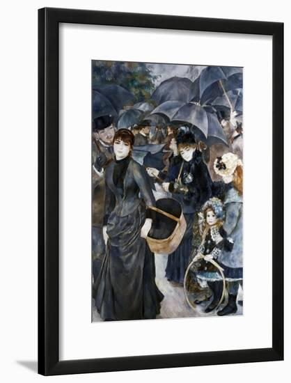 The Umbrellas, 1881-1886-Pierre-Auguste Renoir-Framed Giclee Print