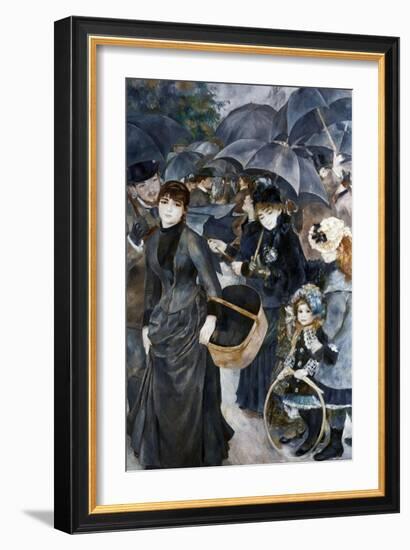 The Umbrellas, 1881-1886-Pierre-Auguste Renoir-Framed Giclee Print