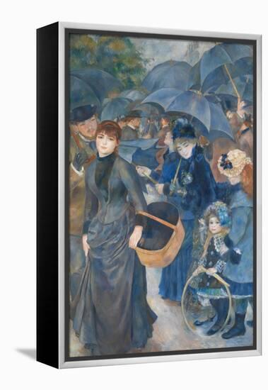 The Umbrellas. Ca. 1881-86-Pierre-Auguste Renoir-Framed Premier Image Canvas