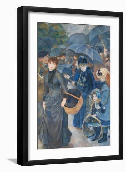 The Umbrellas. Ca. 1881-86-Pierre-Auguste Renoir-Framed Giclee Print