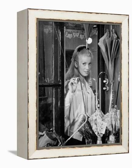 The Umbrellas of Cherbourg, 1964-null-Framed Premier Image Canvas