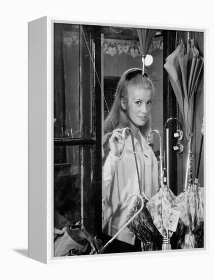 The Umbrellas of Cherbourg, 1964-null-Framed Premier Image Canvas