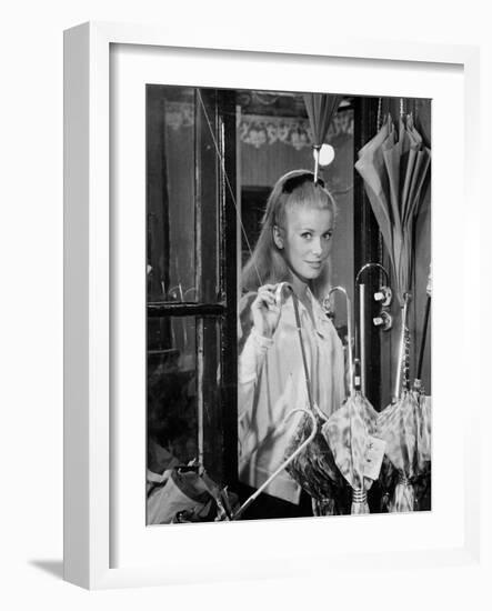 The Umbrellas of Cherbourg, 1964-null-Framed Photographic Print