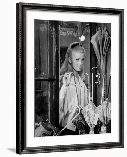 The Umbrellas of Cherbourg, 1964-null-Framed Photographic Print