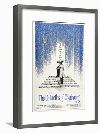 The Umbrellas of Cherbourg, 1964-null-Framed Art Print