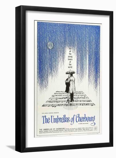 The Umbrellas of Cherbourg, 1964-null-Framed Art Print