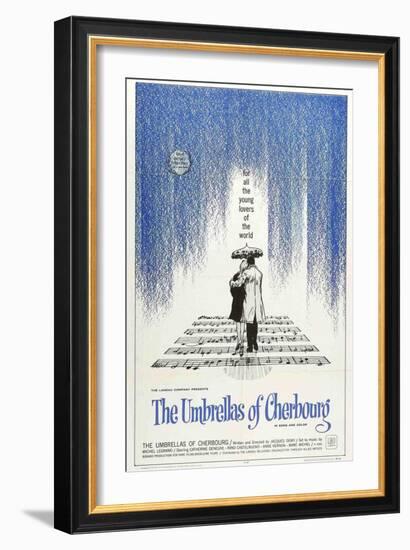 The Umbrellas of Cherbourg, 1964-null-Framed Art Print