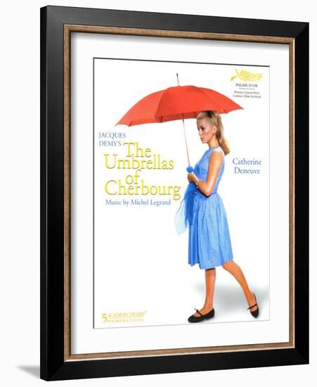 The Umbrellas of Cherbourg, 1964-null-Framed Art Print