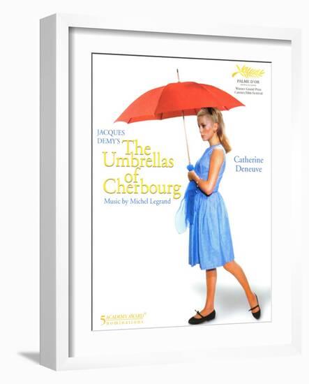 The Umbrellas of Cherbourg, 1964-null-Framed Art Print