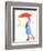 The Umbrellas of Cherbourg, 1964-null-Framed Art Print