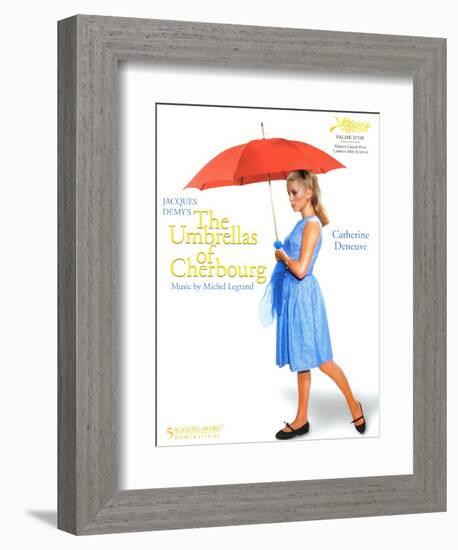 The Umbrellas of Cherbourg, 1964-null-Framed Art Print