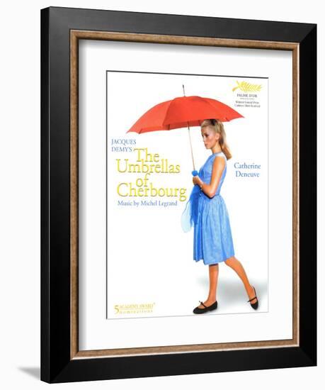 The Umbrellas of Cherbourg, 1964-null-Framed Art Print