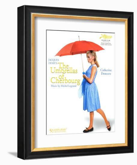 The Umbrellas of Cherbourg, 1964-null-Framed Art Print