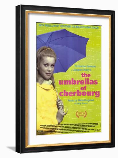 The Umbrellas of Cherbourg, 1964-null-Framed Premium Giclee Print