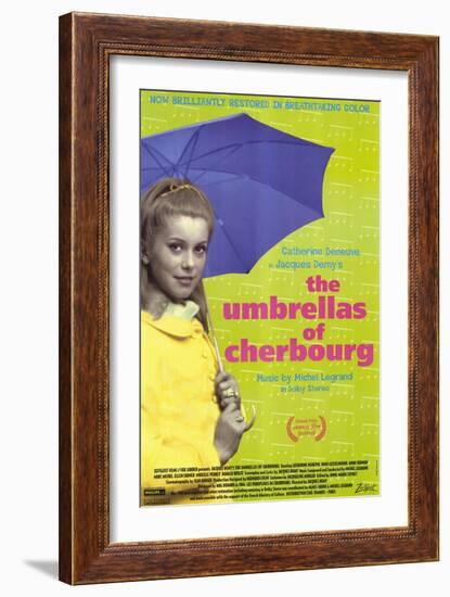 The Umbrellas of Cherbourg, 1964-null-Framed Art Print