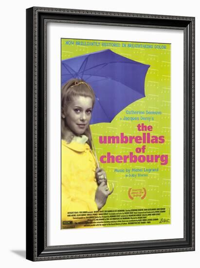 The Umbrellas of Cherbourg, 1964-null-Framed Art Print