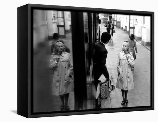 The Umbrellas Of Cherbourg, (aka Les Parapluies De Cherbourg), 1964-null-Framed Stretched Canvas