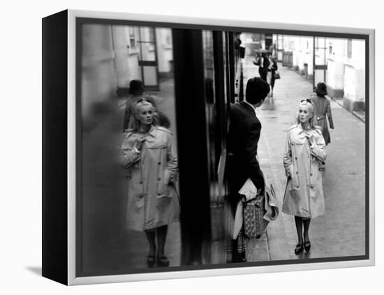 The Umbrellas Of Cherbourg, (aka Les Parapluies De Cherbourg), 1964-null-Framed Stretched Canvas
