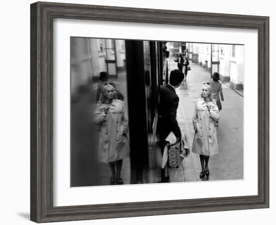 The Umbrellas Of Cherbourg, (aka Les Parapluies De Cherbourg), 1964-null-Framed Photo