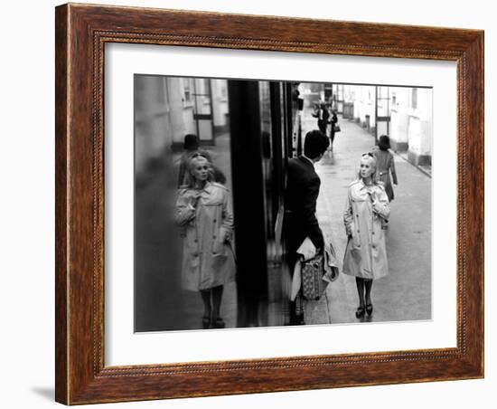 The Umbrellas Of Cherbourg, (aka Les Parapluies De Cherbourg), 1964-null-Framed Photo