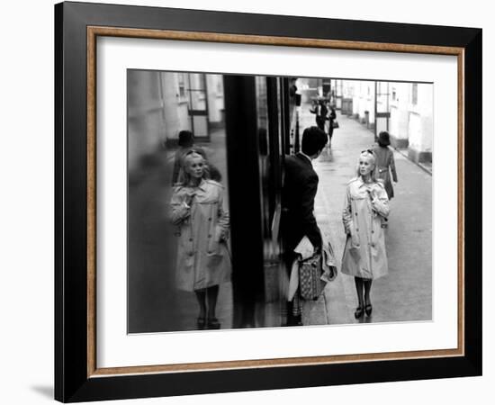 The Umbrellas Of Cherbourg, (aka Les Parapluies De Cherbourg), 1964-null-Framed Photo