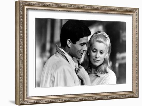 The Umbrellas of Cherbourg, (aka Les Parapluies De Cherbourg), 1964-null-Framed Premium Photographic Print