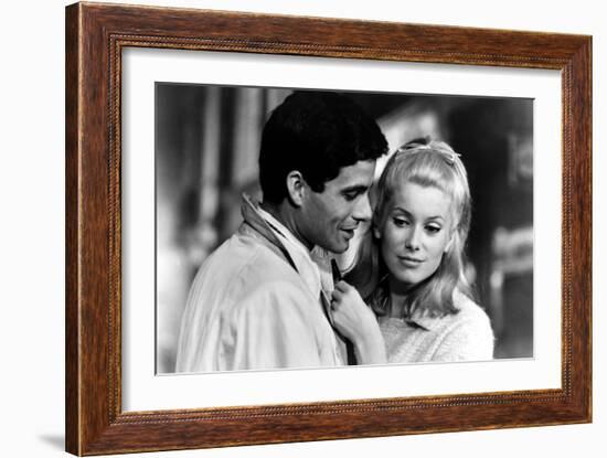 The Umbrellas of Cherbourg, (aka Les Parapluies De Cherbourg), 1964-null-Framed Premium Photographic Print