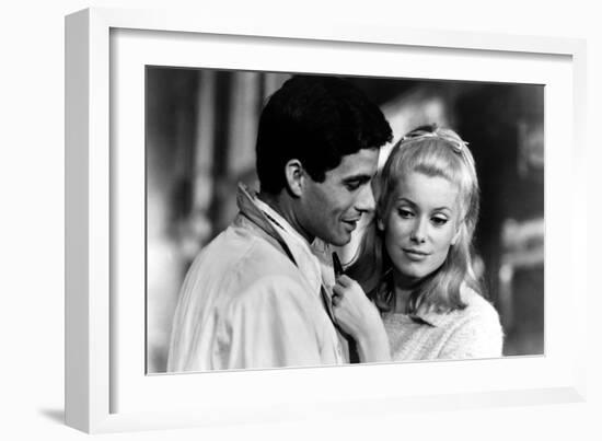 The Umbrellas of Cherbourg, (aka Les Parapluies De Cherbourg), 1964-null-Framed Premium Photographic Print