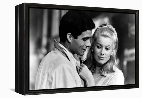 The Umbrellas of Cherbourg, (aka Les Parapluies De Cherbourg), 1964-null-Framed Stretched Canvas