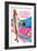 The Umbrellas of Cherbourg, Japanese Movie Poster, 1964-null-Framed Premium Giclee Print