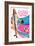 The Umbrellas of Cherbourg, Japanese Movie Poster, 1964-null-Framed Art Print