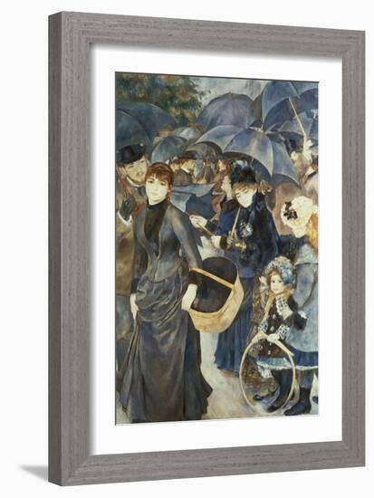 The Umbrellas-Pierre-Auguste Renoir-Framed Giclee Print