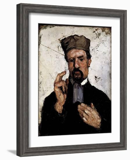 The Uncle-Paul Cézanne-Framed Giclee Print