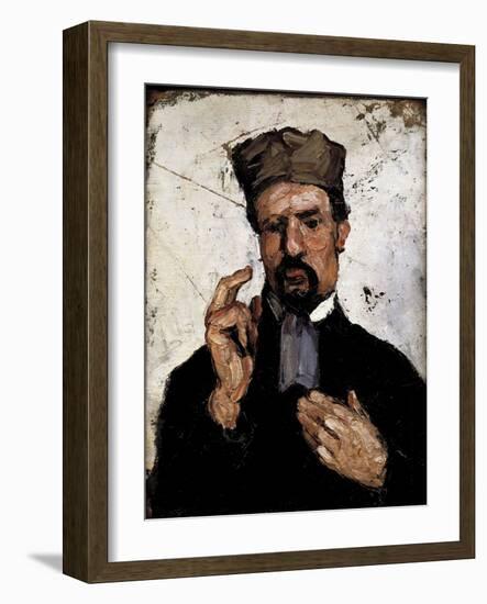 The Uncle-Paul Cézanne-Framed Giclee Print