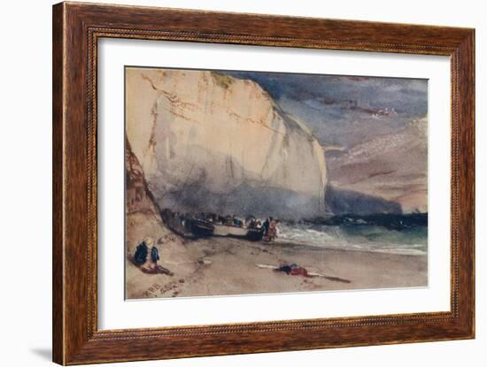 The Undercliff, 1828, (1924)-Richard Parkes Bonington-Framed Giclee Print