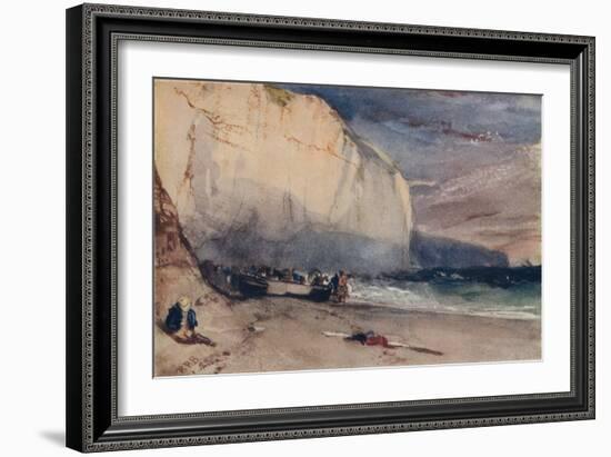 The Undercliff, 1828, (1924)-Richard Parkes Bonington-Framed Giclee Print