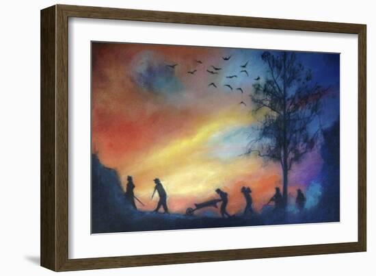 The Underground Railroad-Gregg DeGroat-Framed Giclee Print