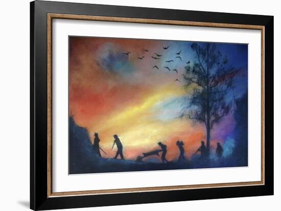 The Underground Railroad-Gregg DeGroat-Framed Giclee Print