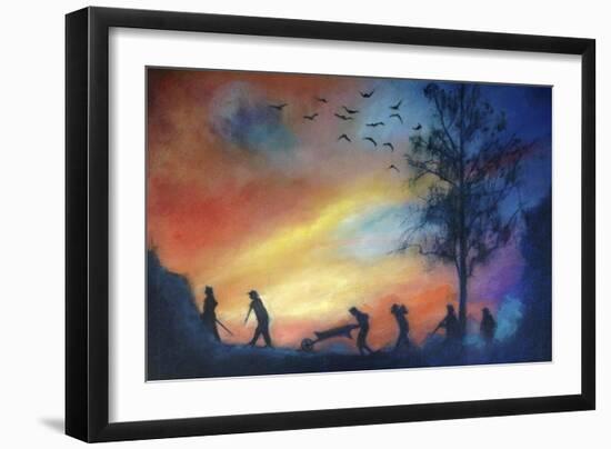 The Underground Railroad-Gregg DeGroat-Framed Giclee Print