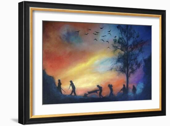 The Underground Railroad-Gregg DeGroat-Framed Giclee Print