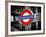 The Underground - Subway Station Sign - London - UK - England - United Kingdom - Europe-Philippe Hugonnard-Framed Photographic Print