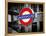 The Underground - Subway Station Sign - London - UK - England - United Kingdom - Europe-Philippe Hugonnard-Framed Premier Image Canvas