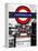 The Underground - Subway Station Sign - London - UK - England - United Kingdom - Europe-Philippe Hugonnard-Framed Premier Image Canvas