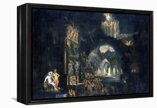 The Underworld, C1613-C1644-Francois de Nome-Framed Premier Image Canvas